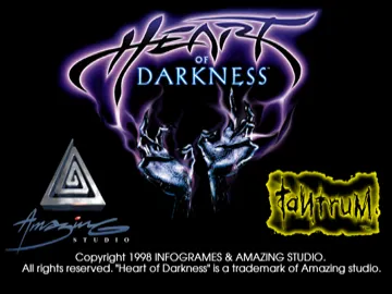 Heart of Darkness (US) screen shot title